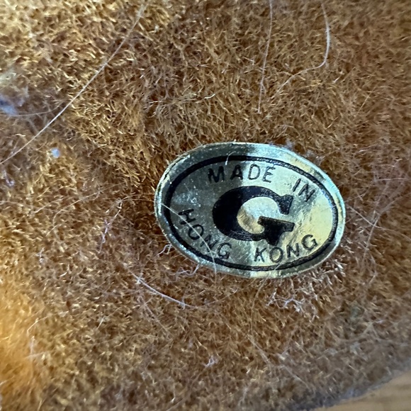 Vintage Flocked Deer Two Fawns - Picture 8 of 16